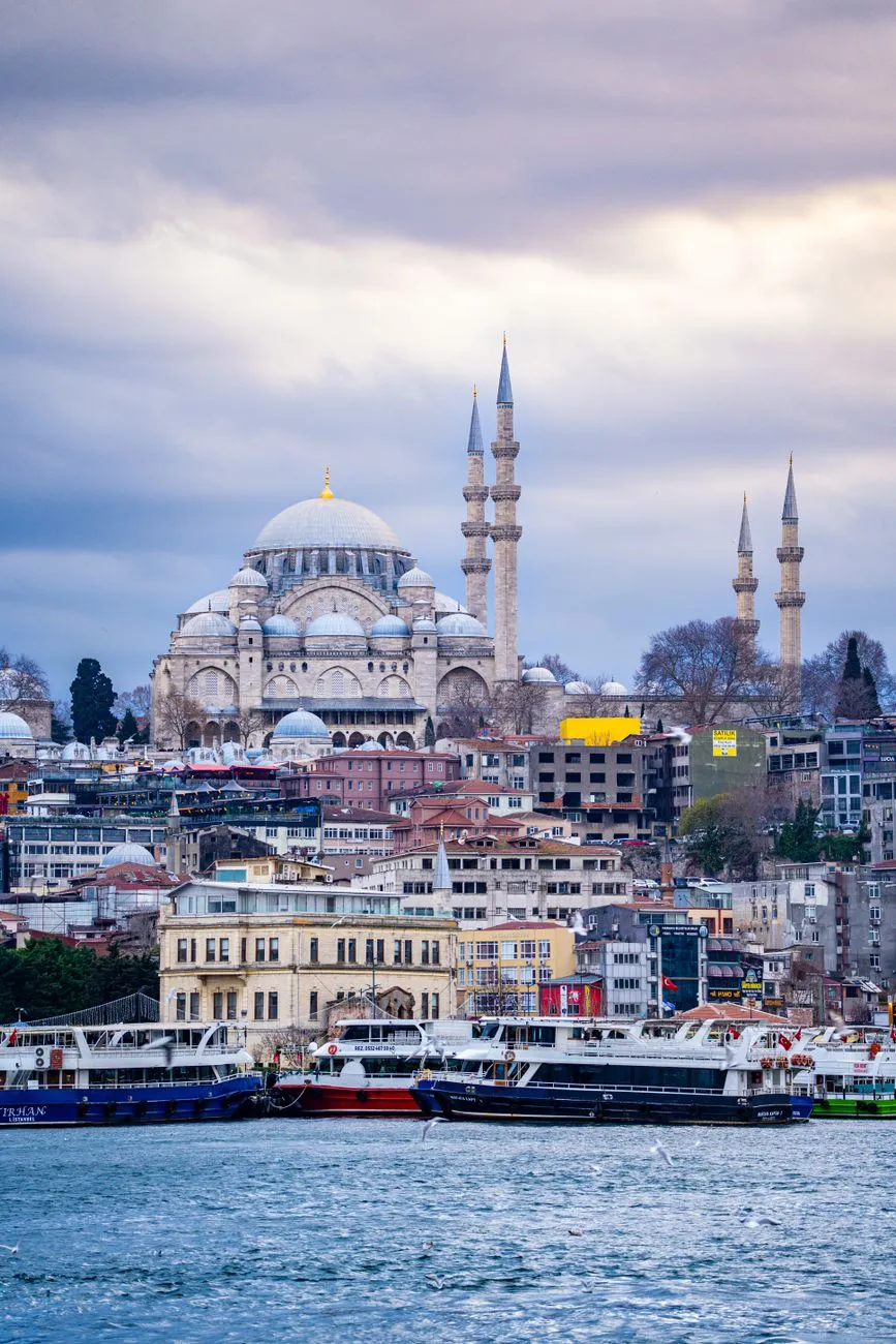 Panoramic view of Istanbul